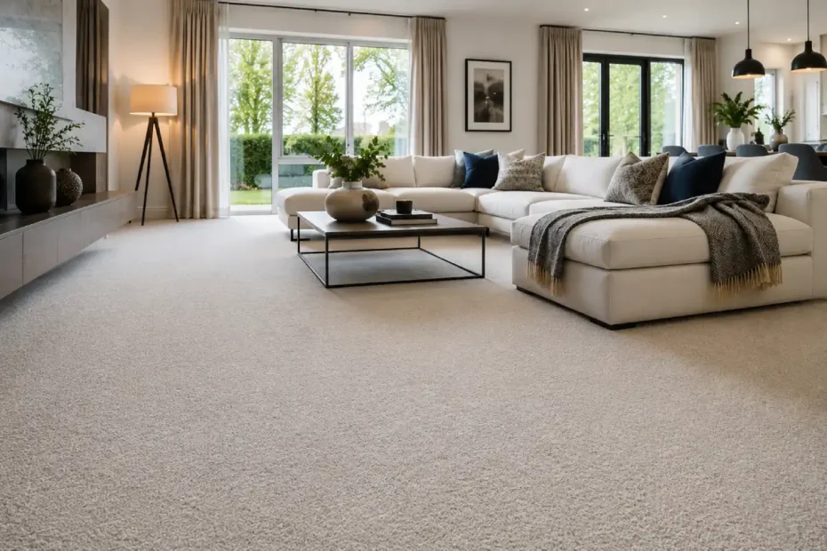 Best Carpets in Milton Keynes: Premium carpet fitted in a modern Milton Keynes living room